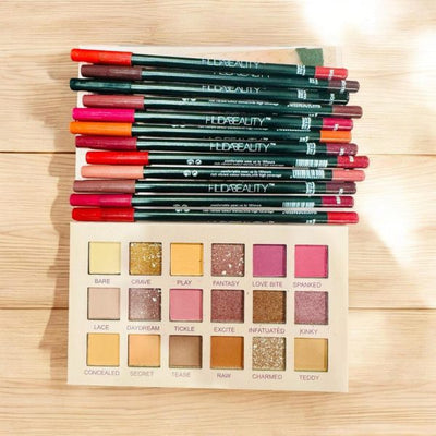 13 In 1 Lip Pencil&Eyebrows Makeup Deal