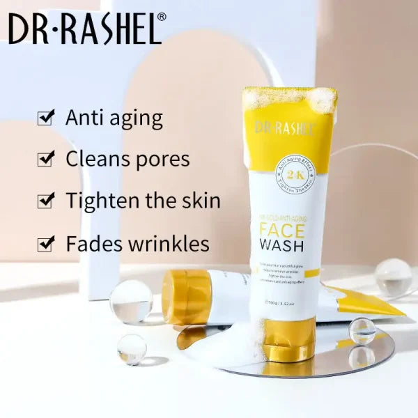 Dr Rashel 24K Gold Anti-Aging Face Wash (100g)