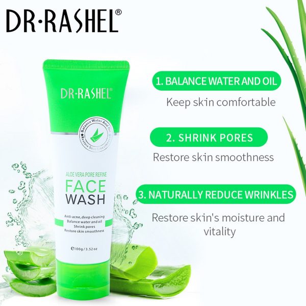 Dr Rashel Aloe Vera Anti-Acne Face Wash (100g)