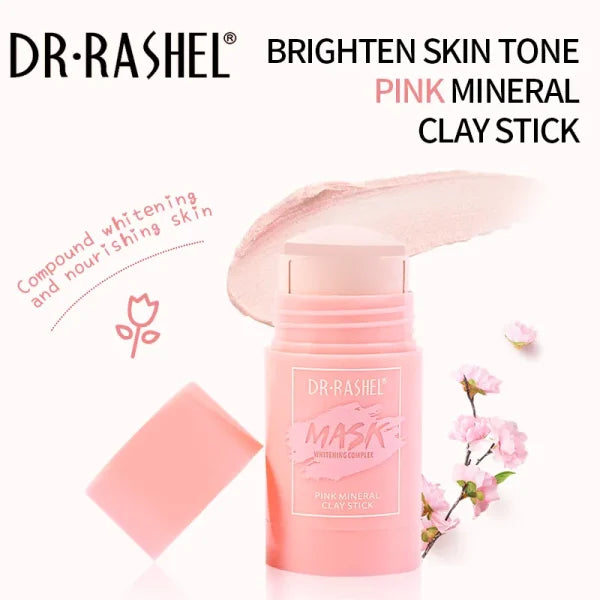 Dr Rashel Whitening Complex Pink Mineral Clay Mask Stick Skin Care