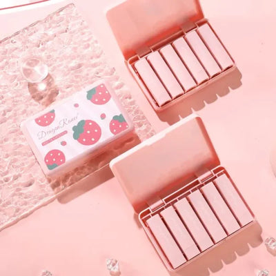 "Dragon Ranee 6-Piece Velvet Matte Pink Lipstick Set"