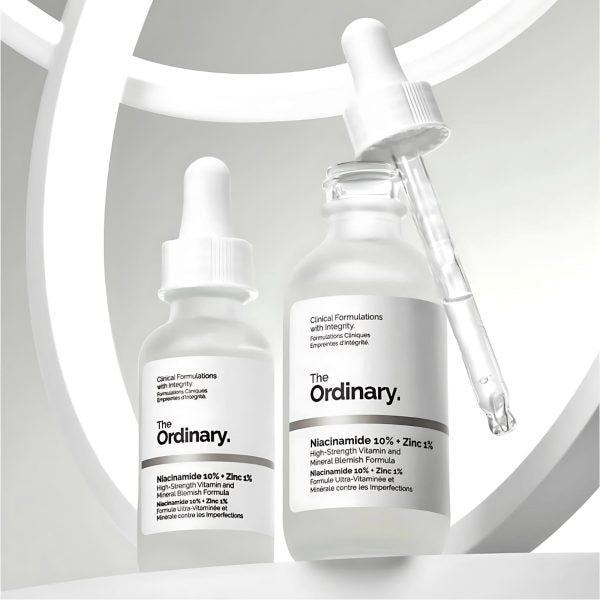 (pack Of 2 ) The Ordinary Niacinamide 10% + Zinc 1 % (30ml )