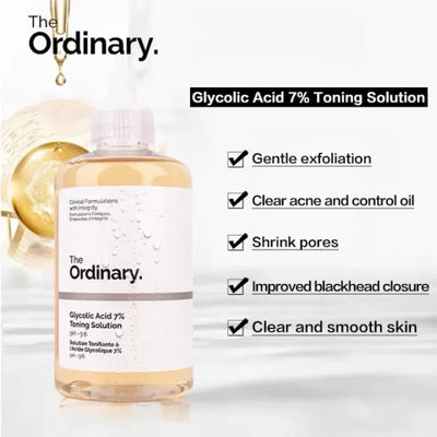 The Ordinary Glycolic Acid 7% Toning Solution – 240 Ml